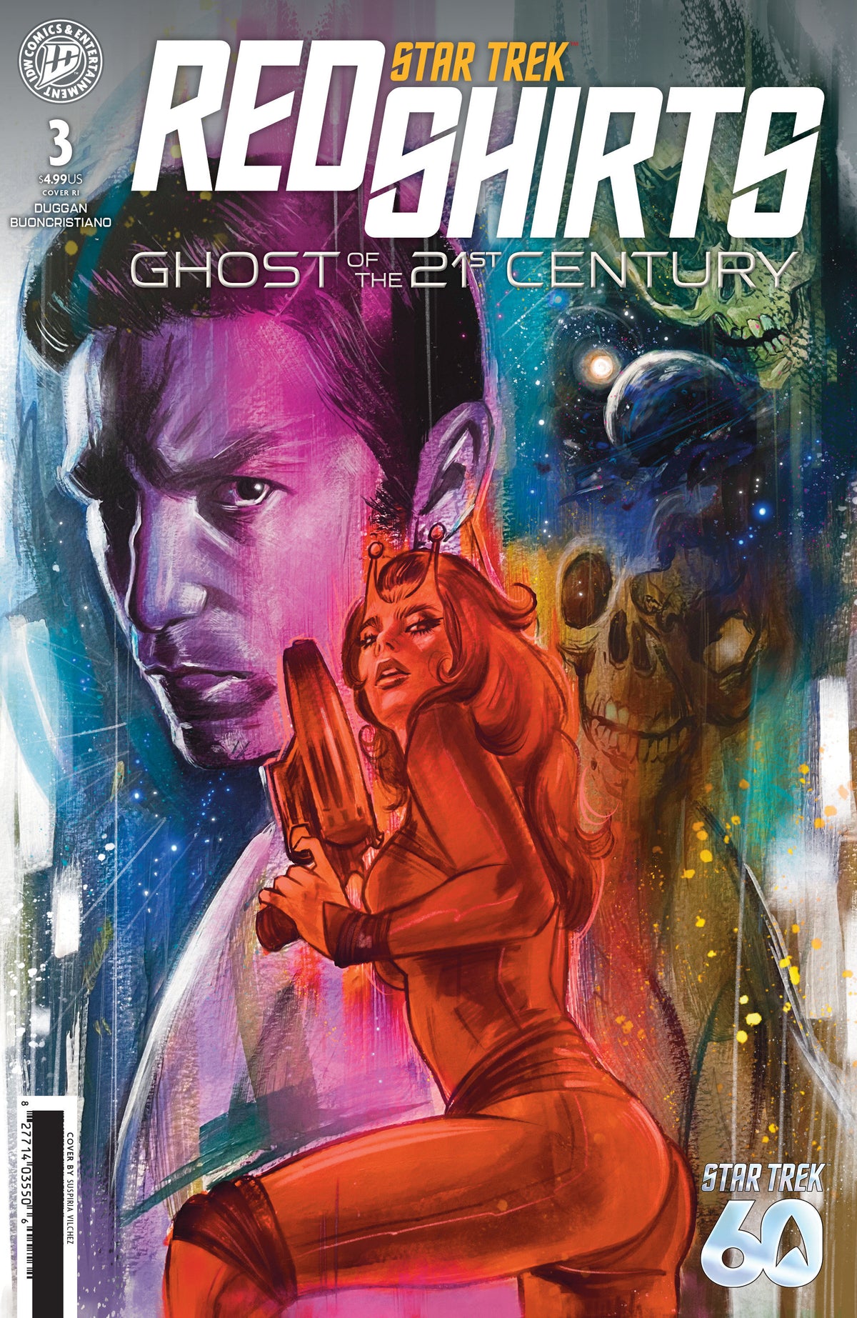 Star Trek: Red Shirts  Ghost Of The 21st Century #3 Variant Ri 1:10 (Vilchez)