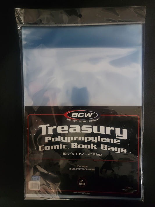 Treasury Comic Bags 10.5x13.5 100 ct
